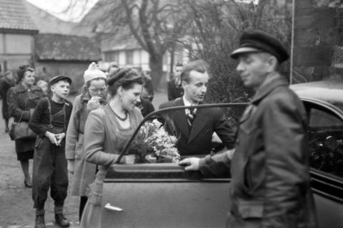 ARH NL Dierssen 0144/0007, Hochzeit, Springe, um 1949