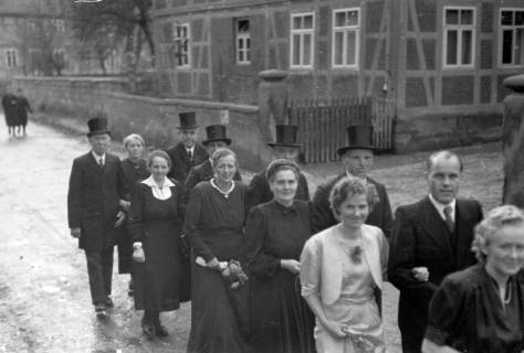ARH NL Dierssen 0215/0009, Hochzeit Steinhop, 1949