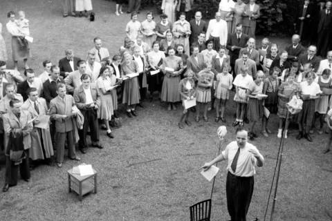 ARH NL Dierssen 1213/0028, "Offenes Singen" mit Willi Träder, Springe, 1952