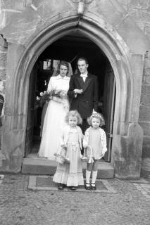 ARH NL Dierssen 1219/0017, Hochzeit von Charly Haverkamp, Springe, 1952