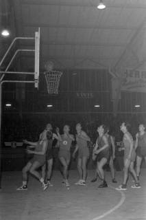 ARH NL Dierssen 1225/0027, "Fest der Sportpresse": Basketball, Hannover, 1953