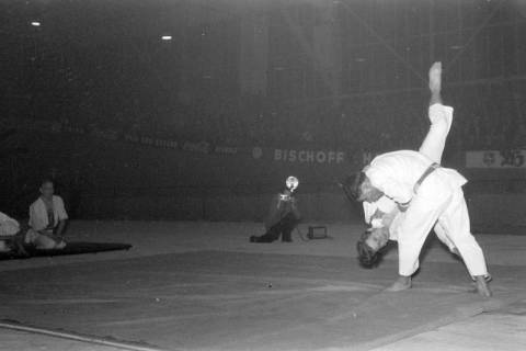 ARH NL Dierssen 1226/0003, "Fest der Sportpresse": Judo mit japanischem Weltmeister, Hannover, 1953