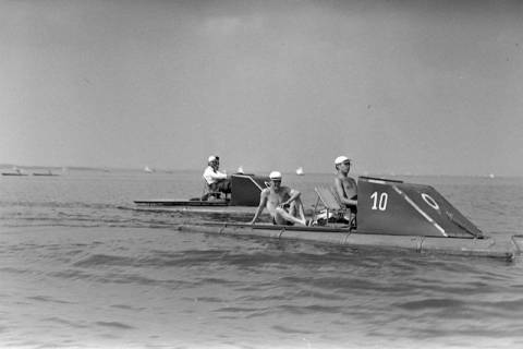 ARH NL Dierssen 1246/0004, Tretboote, Steinhuder Meer, 1953