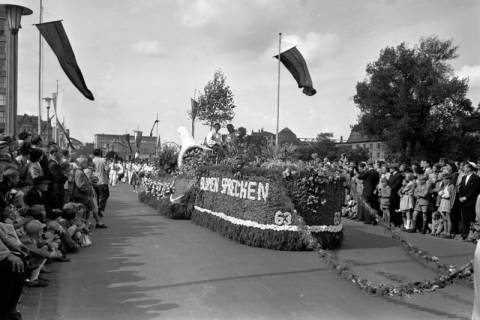 ARH NL Dierssen 1265/0008, Blumenkorso, Hannover, 1953
