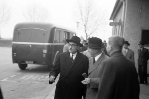ARH NL Dierssen 1270/0004, Besuch des spanischen Landwirtschaftsministers Rafael Cavestany y de Anduaga, Hannover, 1953