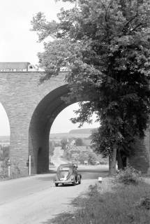 ARH NL Dierssen 1281/0027, Talbrücke Arensburg, Steinbergen, 1954