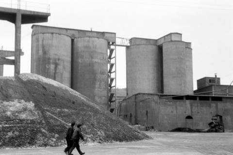 ARH NL Dierssen 1295/0029, Zementfabrik, Misburg, 1954