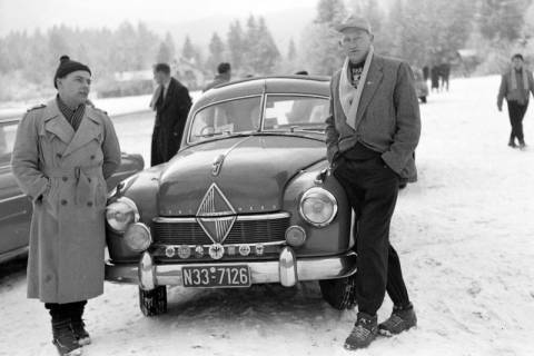 ARH NL Dierssen 1297/0028, Wintersternfahrt nach Garmisch, 1955