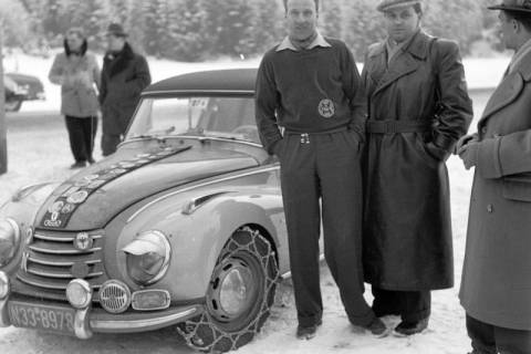 ARH NL Dierssen 1297/0029, Wintersternfahrt nach Garmisch, 1955