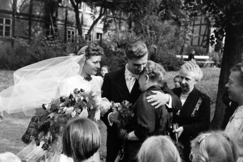 ARH NL Dierssen 1329/0008, Hochzeit Meinhard, Sarstedt, 1955