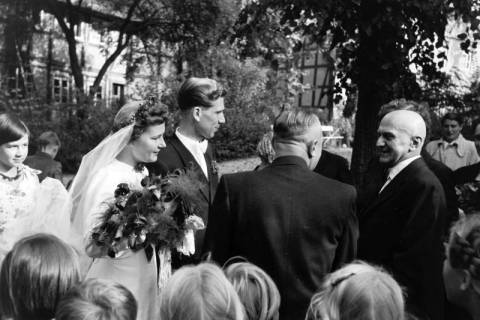 ARH NL Dierssen 1329/0010, Hochzeit Meinhard, Sarstedt, 1955