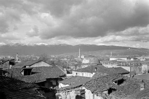ARH NL Dierssen 1352/0024, Blick auf die Stadt, Skopje, 1956