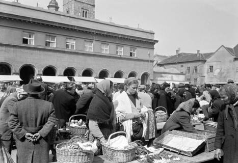 ARH NL Dierssen 1353/0001, Markt, Zagreb, 1956