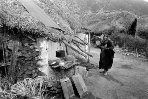 ARH NL Dierssen 1354/0008, "Fellachendorf" vor Xanthi, Griechenland, 1956