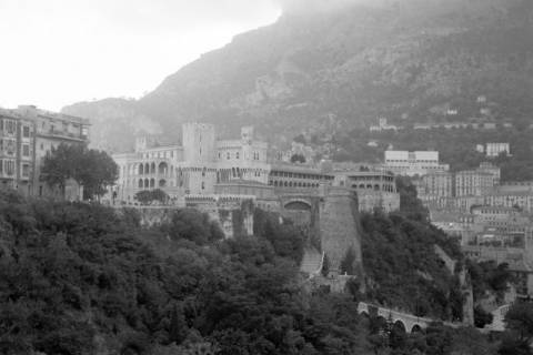 ARH NL Dierssen 1363/0035, Tour d'Europe: Fürstenpalast Monaco (Palais Princier), Monte-Carlo, 1956