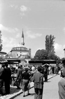 ARH NL Dierssen 1364/0017, Tour d'Europe: Gazi-Husrev-Beg-Moschee, Sarajevo, 1956