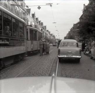 ARH NL Dierssen 1404/0017, Verkehrsaufnahme mit einer Robotkamera, 1959