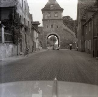 ARH NL Dierssen 1404/0033, Verkehrsaufnahme mit einer Robotkamera, Sommerhausen, 1959