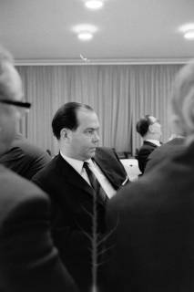 ARH NL Dierssen 1420/0020, Parlamentarischer Abend im Landtag mit Ministerpräsident Georg Diederichs, Finanzminister Jan Eilers, Landtagspräsident Richard Lehners und Presse, Hannover, 1963