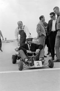 ARH NL Dierssen 1447/0015, Go-Kart-Rennen für Journalisten, Hannover, 1964