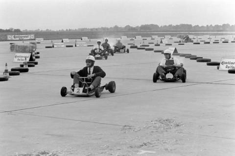 ARH NL Dierssen 1447/0019, Go-Kart-Rennen für Journalisten, Hannover, 1964