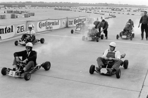 ARH NL Dierssen 1447/0020, Go-Kart-Rennen für Journalisten, Hannover, 1964