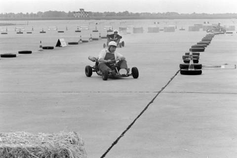 ARH NL Dierssen 1447/0026, Go-Kart-Rennen für Journalisten, Hannover, 1964