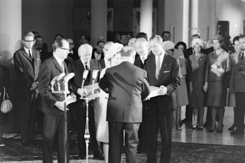 ARH NL Dierssen 1492/0003, Staatsbesuch der britischen Königin Queen Elisabeth II., Hannover, 1965