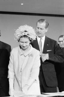 ARH NL Dierssen 1492/0008, Staatsbesuch der britischen Königin Queen Elisabeth II., Hannover, 1965