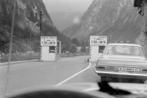 ARH NL Dierssen 1502/0002, Fahrt durch Tauerntunnel, Böckstein, 1965