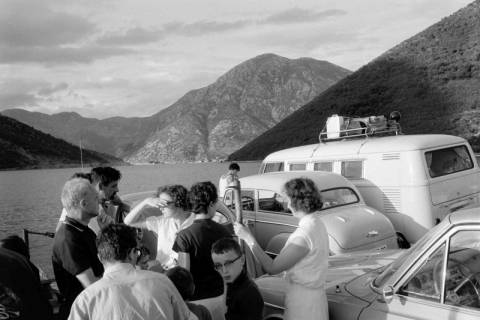 ARH NL Dierssen 1502/0023, Übersetzen mit Fähre, Herceg Novi, 1965