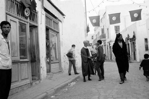 ARH NL Dierssen 1520/0018, Straßenaufnahme, Kairouan, 1966