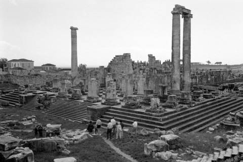 ARH NL Dierssen 1561/0027, Apollon-Tempel von Didyma, Didim, 1967