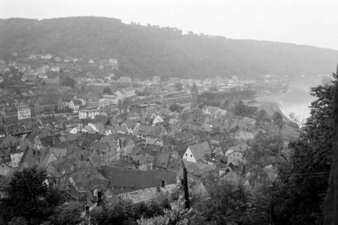 ARH NL Dierssen 1598/0004, Blick auf Wertheim von der Burg Wertheim?, 1968