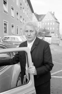 ARH NL Dierssen 1616/0004, Frau Hoffmeister: "Sind Polizisten glaubwürdiger?", Hannover, zwischen 1968/1969