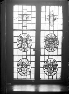 ARH NL Dierssen G 171, Bleiverglastes Fenster im Rathaus, Springe, 1949