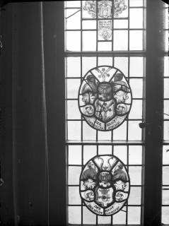 ARH NL Dierssen G 173, Bleiverglastes Fenster im Rathaus, Springe, 1949