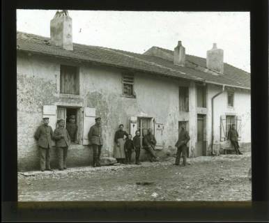 ARH NL Kageler 425, 1. Weltkrieg, Quartier in Solgen (Solgne), Frankreich, zwischen 1914/1918