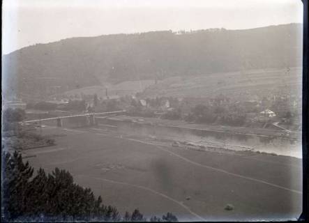 ARH NL Kageler 504, Blick auf die Weser, Bodenwerder, vor 1914