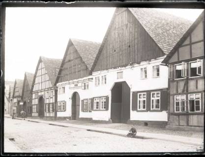 ARH NL Kageler 1053, Hintere Straße Nr. 9 und Nr. 11 (eckiger Torbogen), Holzminden, vor 1929