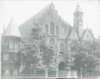 ARH NL Kageler 1316, Marktplatz und Rathaus, Hildesheim, ohne Datum