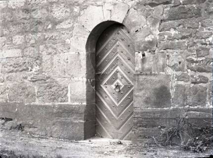 ARH NL Kageler 2491, Nördliche Tür der Nikolai-Kirche, Hiddestorf, 1940