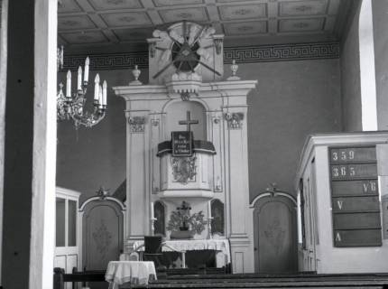 ARH NL Kageler 2746, Altar in der St. Severin Kirche, Landringhausen, 1940