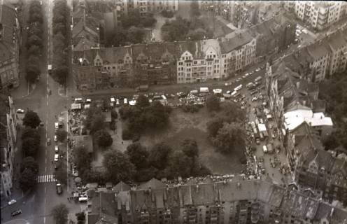 ARH NL Koberg 11556, Moltkeplatz mit Markt, List, 1964