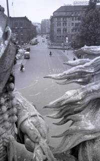 ARH NL Koberg 11587, Blick vom Ernst-August-Denkmal, Hannover, 1950