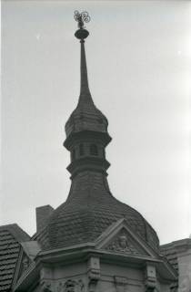 ARH NL Koberg 11630, Turmspitzen auf Wohngebäuden, Hannover, 1963