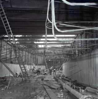 ARH NL Koberg 11879, U-Bahnbau Waterlooplatz, Hannover, 1966