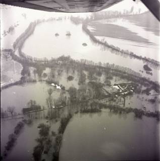 ARH NL Koberg 2248, Leinehochwasser, Grasdorf bis Rethen, 1970