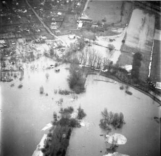 ARH NL Koberg 2286, Leinehochwasser, Leinetal Döhren, Rethen, Laatzen, 1970