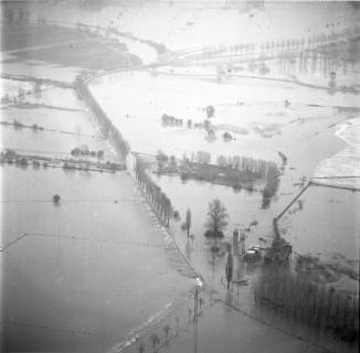 ARH NL Koberg 2289, Leinehochwasser, Leinetal Döhren, Rethen, Laatzen, 1970